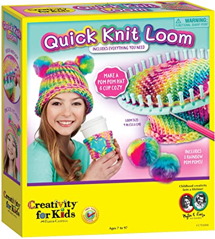 Amazon.com: Creativity for Kids Quick Knit Loom – Make Your Own .