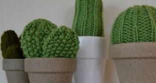 32 Easy Knitted Gifts To Make In A Few Hours | Crochet cactus .