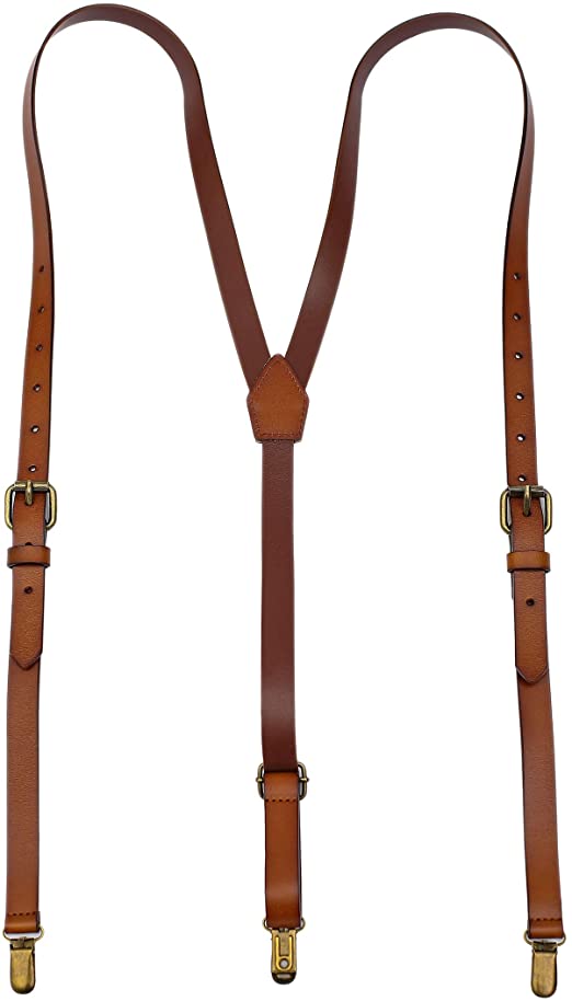 Exception Goods Leather Suspenders For Men Y Back Design .