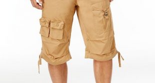 Sean John Men's Big & Tall 15" Classic Flight Cargo Shorts .