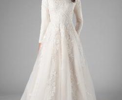 Modest Long Sleeve Wedding Dresses : Wilder – LatterDayBri