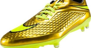 Nike Hypervenom Phelon FG Soccer Cleats - Metallic Gold | Soccer .