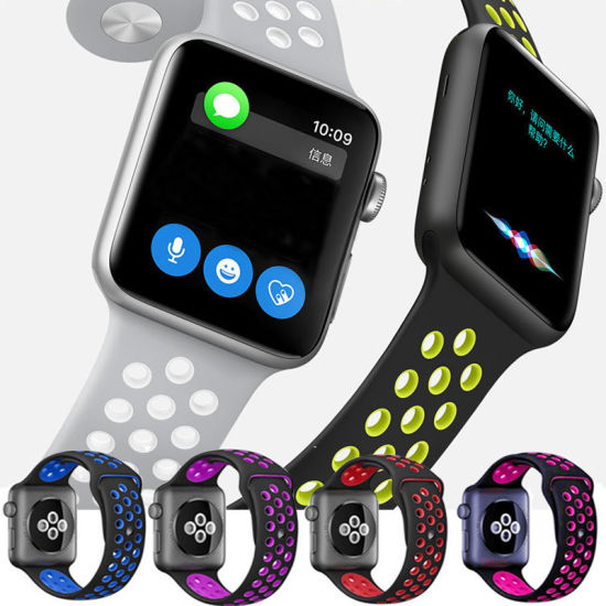 China Silicone Aluminum Case Nike Sport Band for Apple Watch .