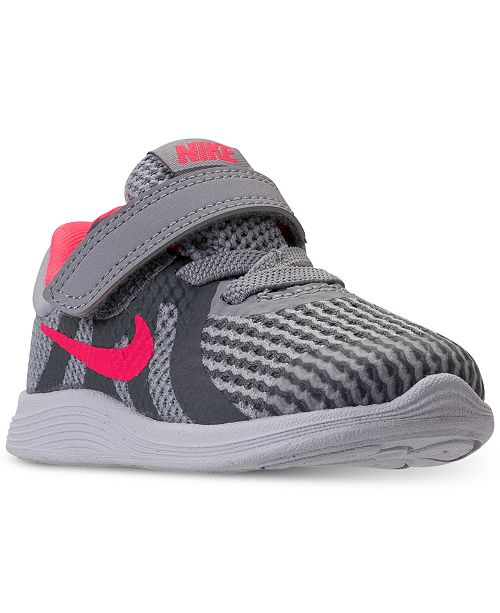 Nike Toddler Girls' Revolution 4 Athletic Sneakers from Finish .