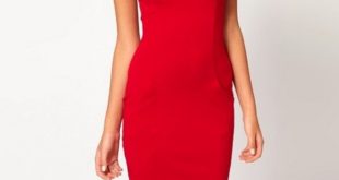 ASOS Dresses | Red Pencil Dress | Poshma