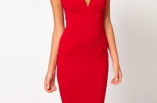 ASOS Dresses | Red Pencil Dress | Poshma