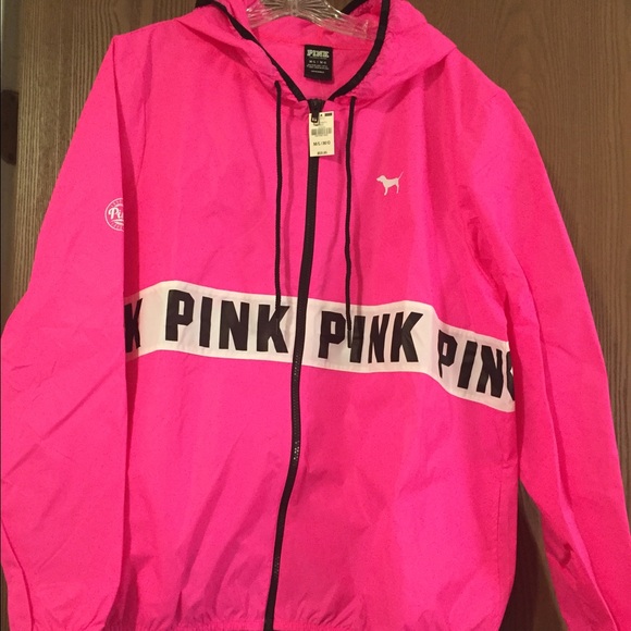 PINK Victoria's Secret Jackets & Coats | Pink Anorak Jacket | Poshma