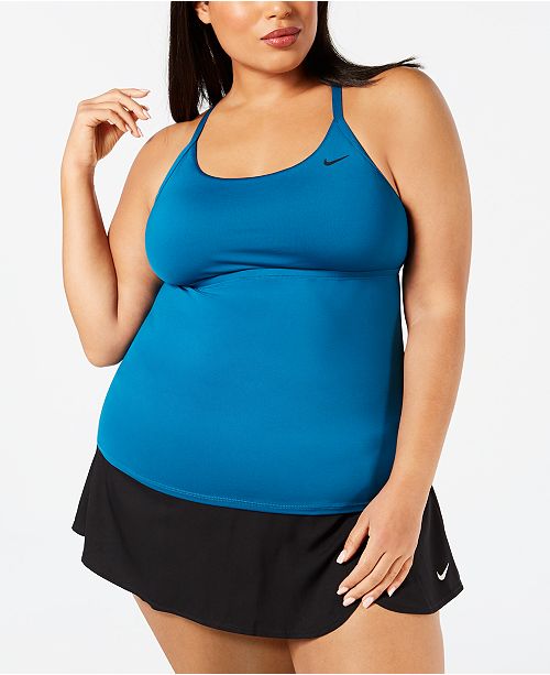 Nike Plus Size Tankini Top & Element Swim Shorts & Reviews .