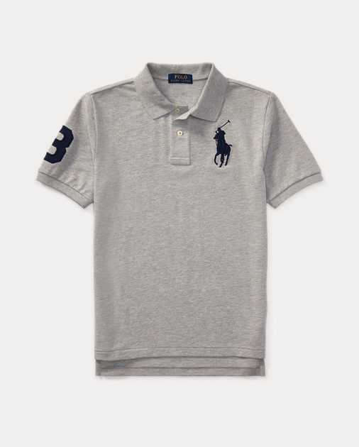 Cotton Mesh Polo Shirt | Short Sleeve Polo Shirts | Ralph Laur