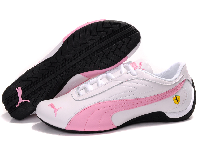 puma discount shoes, Puma Drift Cat Shoes In White Light Pink,puma .