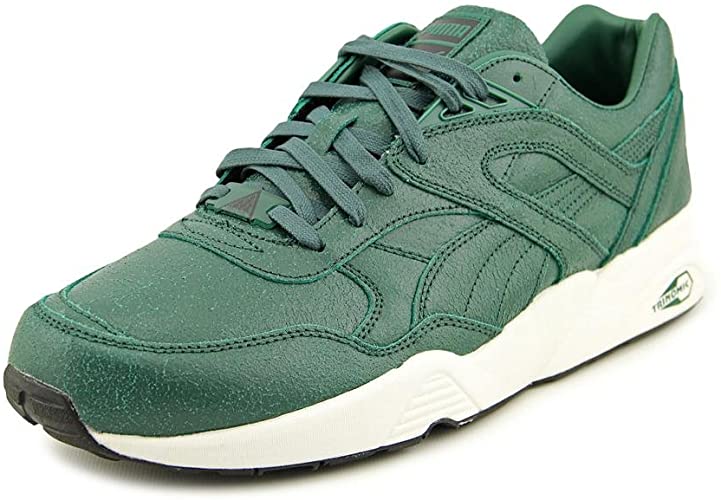 Amazon.com | Puma Mens R698 Trinomic Green Running Shoes 6 M US .