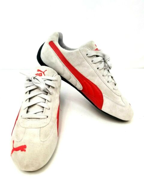 PUMA Speed Cat P Men's Running Shoes Size 9 Suede Vapor White .