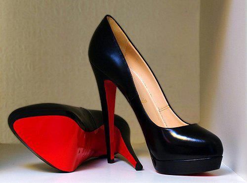 Every classy woman should own a pair of black patent leather red .