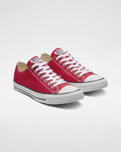 Red Converse Shoes: Low & High Top. Converse.c