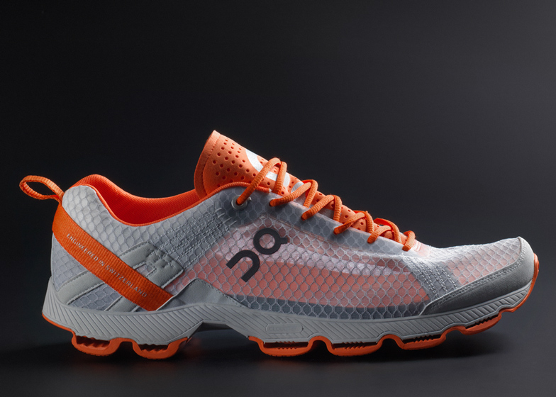 Running trainers with rubber loops on the soles win Swiss design pri