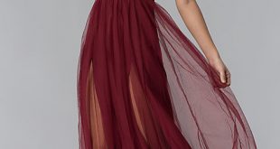 Sexy Prom Dress With Deep V-Neckline - PromGi