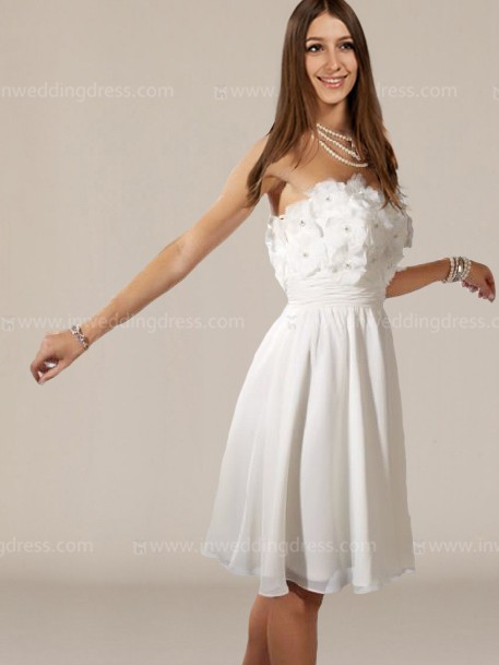 Simple Short Wedding Dresses BC575 | InWeddingDre