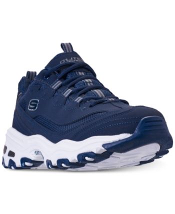 Skechers Men's D'Lites Casual Sneakers from Finish Line - Blue .