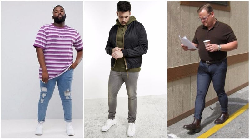 How to Wear Skinny Jeans | A Guide for Big Guys - The Trend Spott