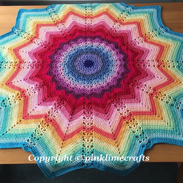 Crochet Inspiration: Ripple Star Blankets (27 Patterns and Photos .