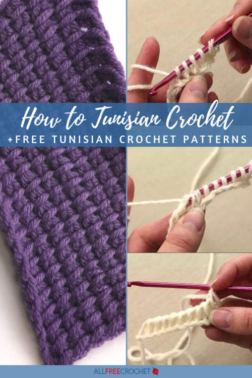 Tunisian Crochet Guide + 28 Tunisian Crochet Patterns .
