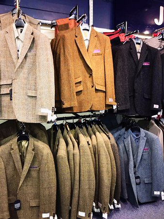 Harris Tweed Jackets - Picture of James Pringle Shopping Warehouse .
