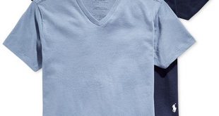 Polo Ralph Lauren 2-Pk. V-Neck Undershirts, Big Boys & Reviews .