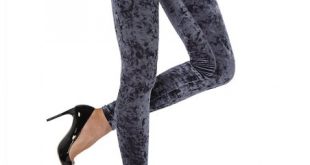 MeMoi Navy Crushed Velvet Leggings - Women | Zuli