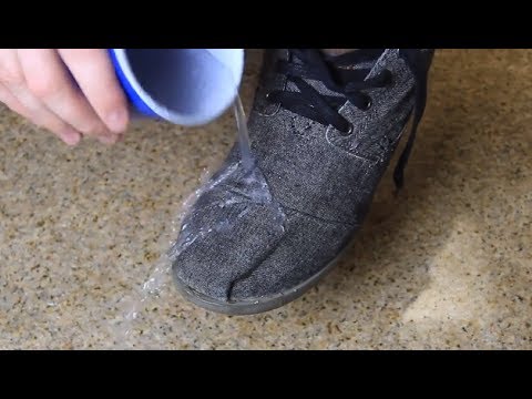How to Make Your Shoes Waterproof - YouTu