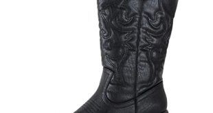 Women's Black Cowboy Boots: Amazon.c