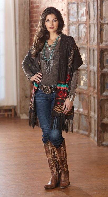 Western outfits for women by bohoasis on Boho fashion | Western .