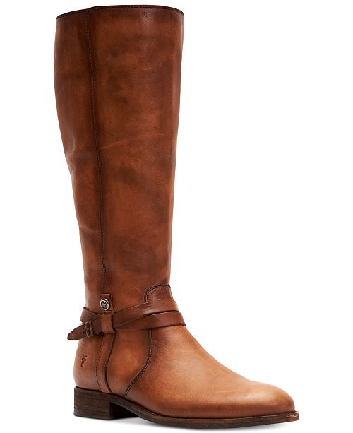 Frye Women's Melissa Belted Leather Boots & Reviews - Boots .