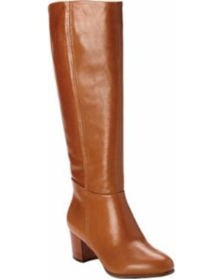 Deals on Women's Vionic Tahlia Knee Boot - Brown Leather Boo